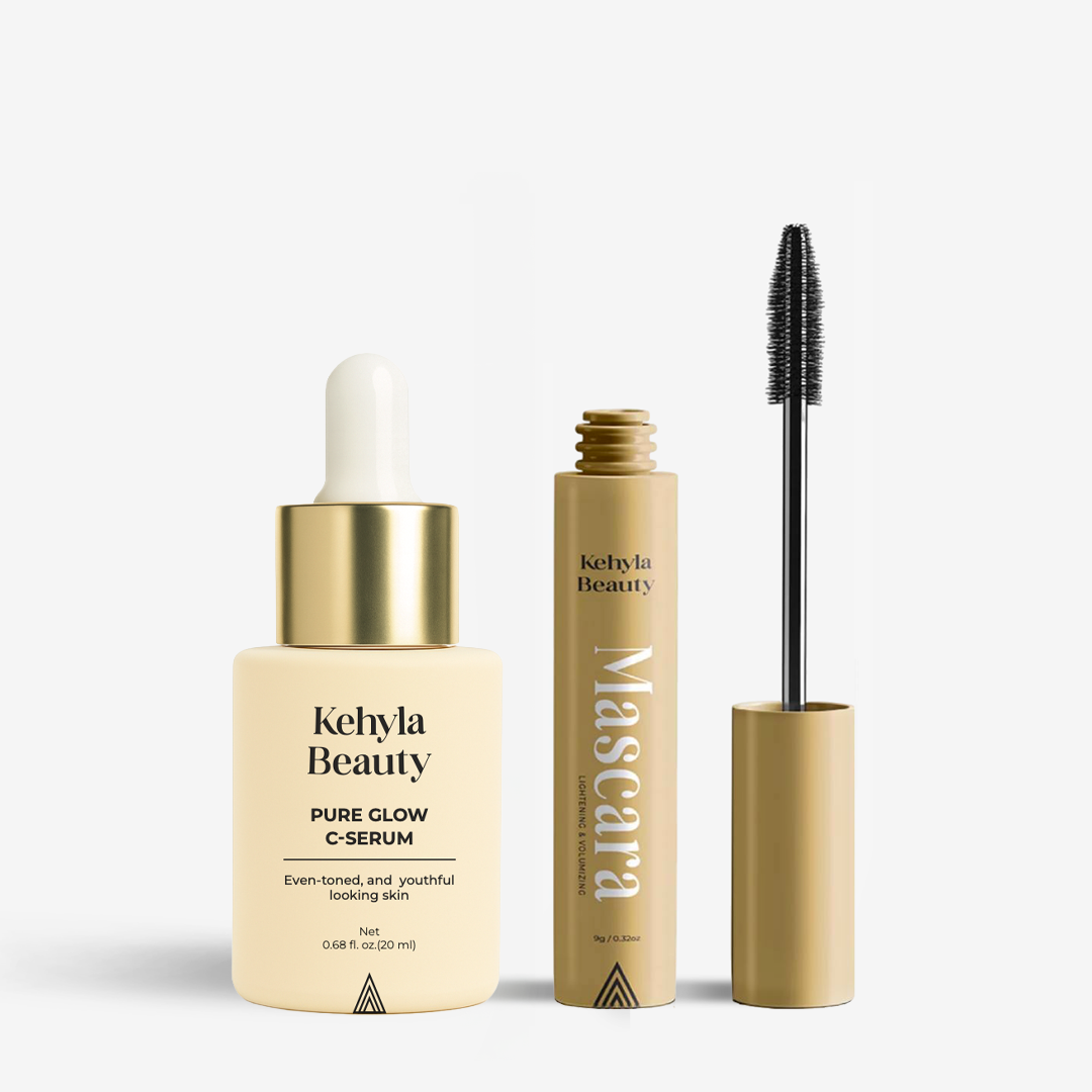 Pure Glow C Serum + Mascara