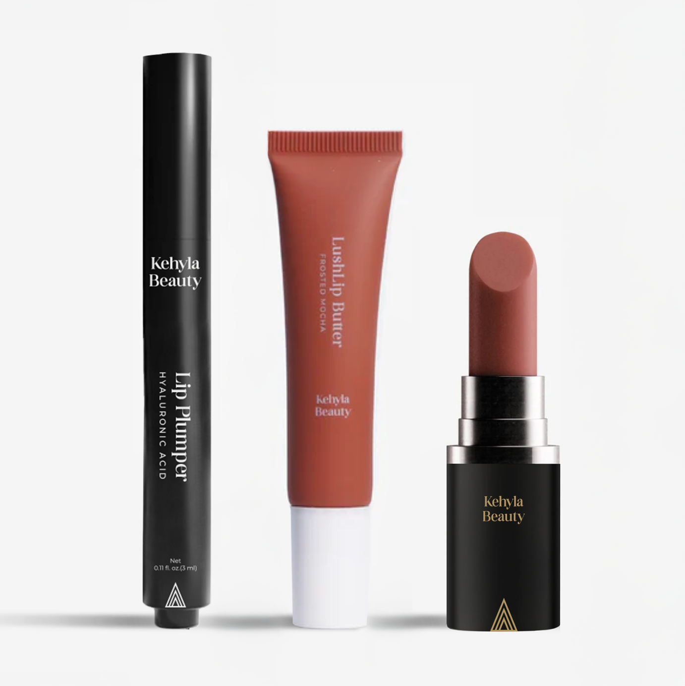 Lip Plumper + Lip Butter + Lipstick