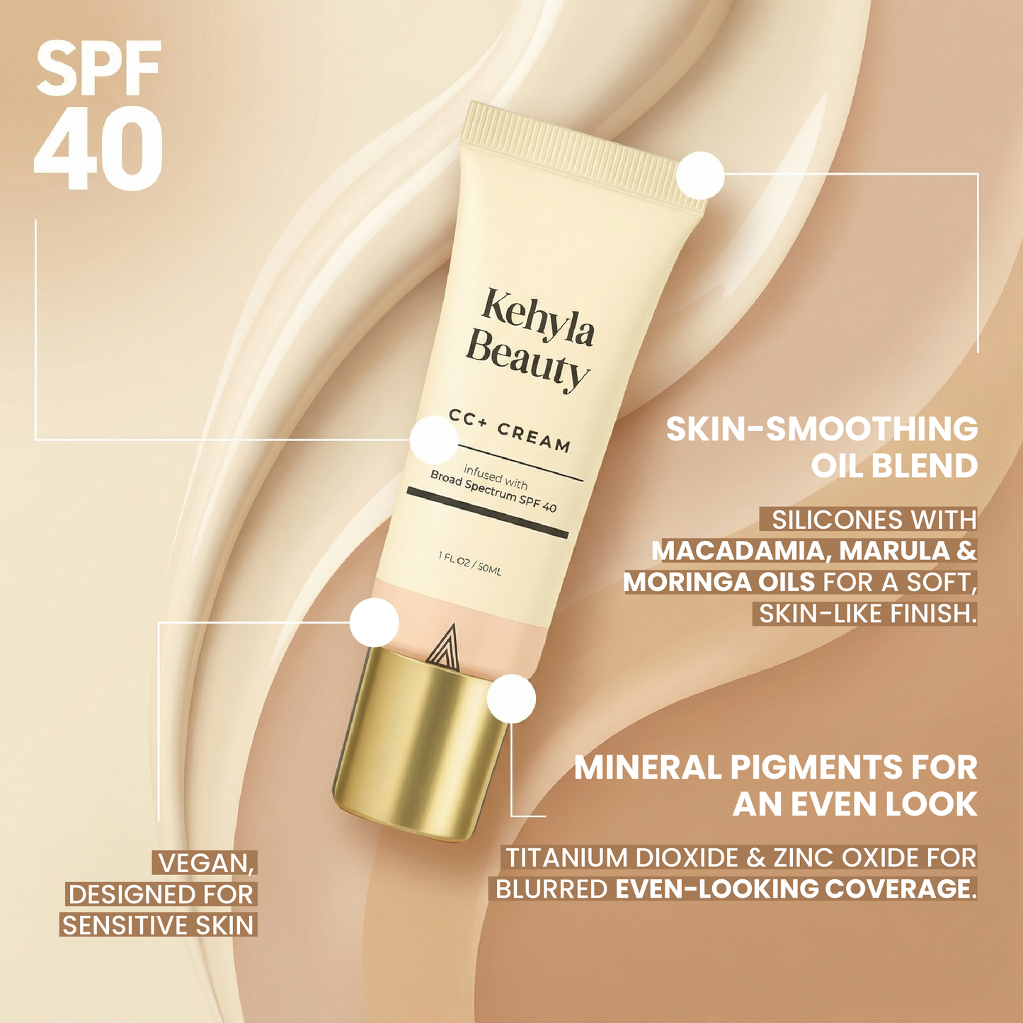 Kehyla Beauty - CC+ Cream